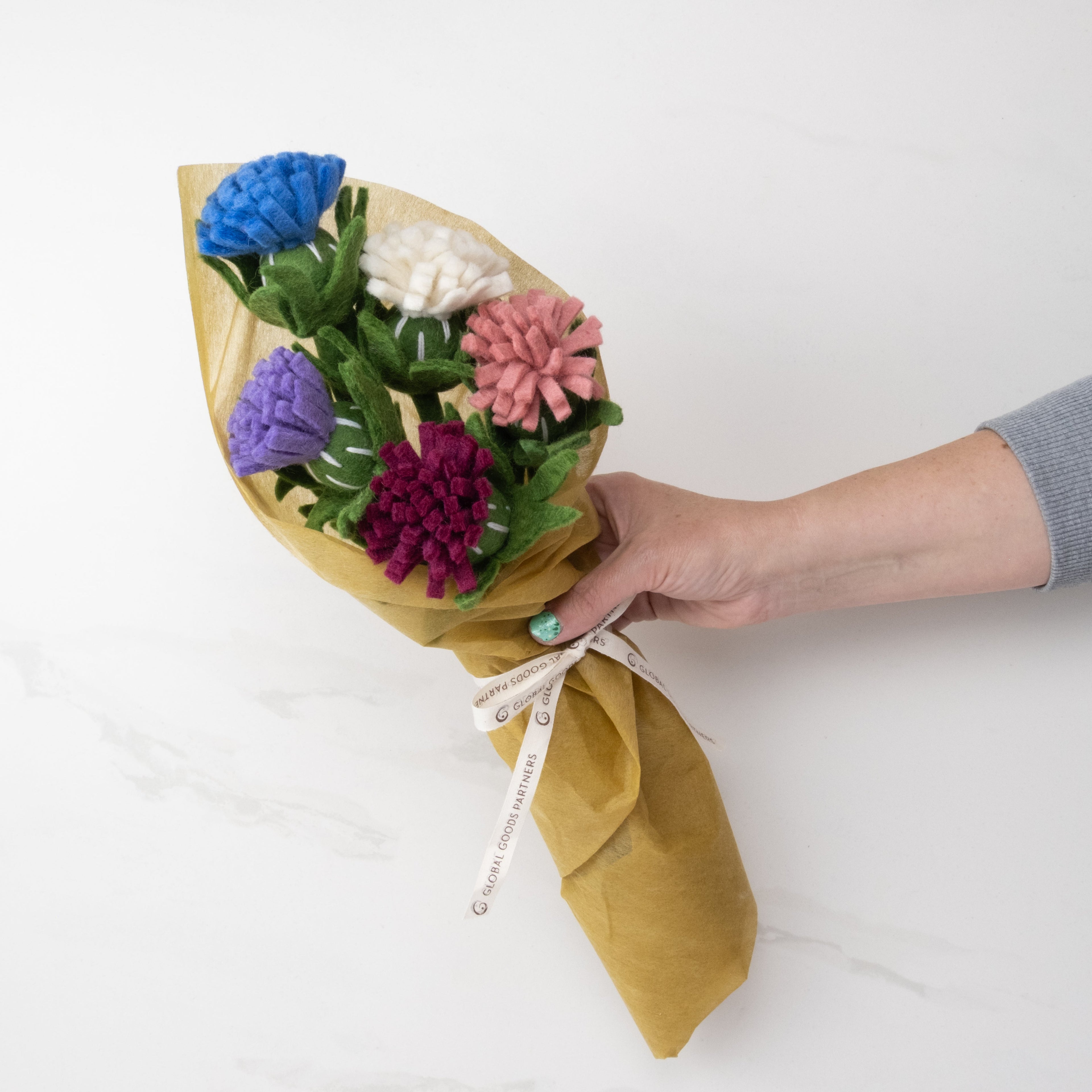 Felt Thistle Stem