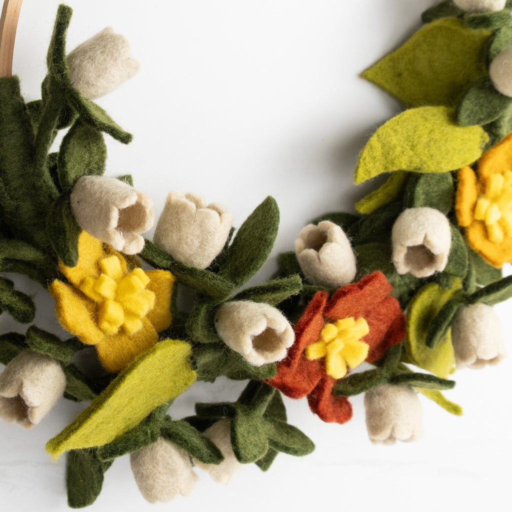 Harvest Half Wreath