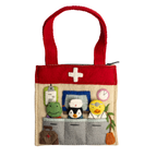 Felt Healthcare Puppet Bag