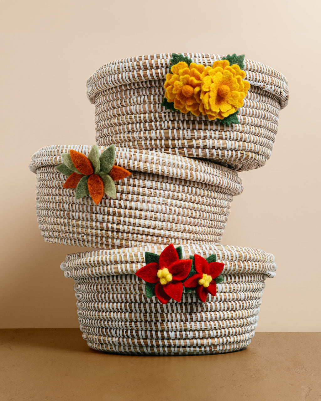 Felt Marigold Gift Wrap