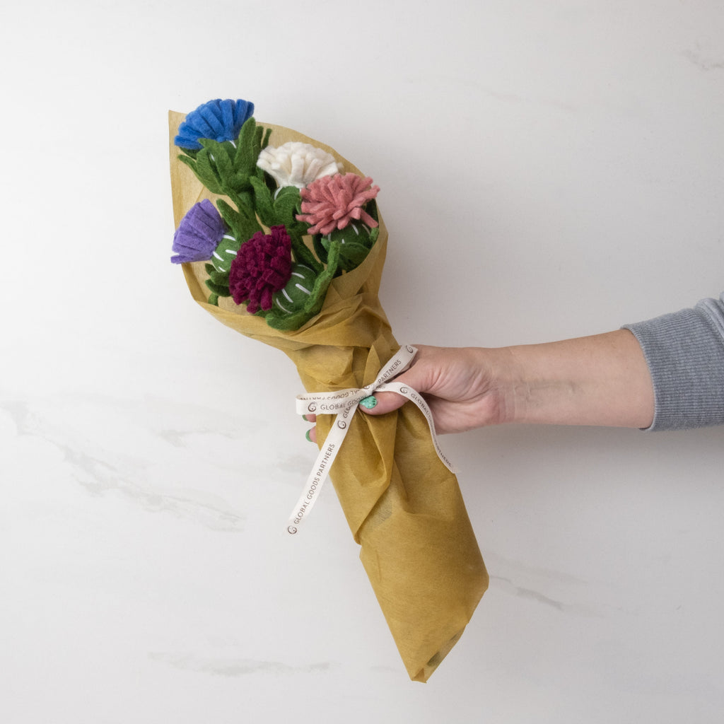 Felt Thistle Stem