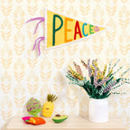 Felt Peace Pennant