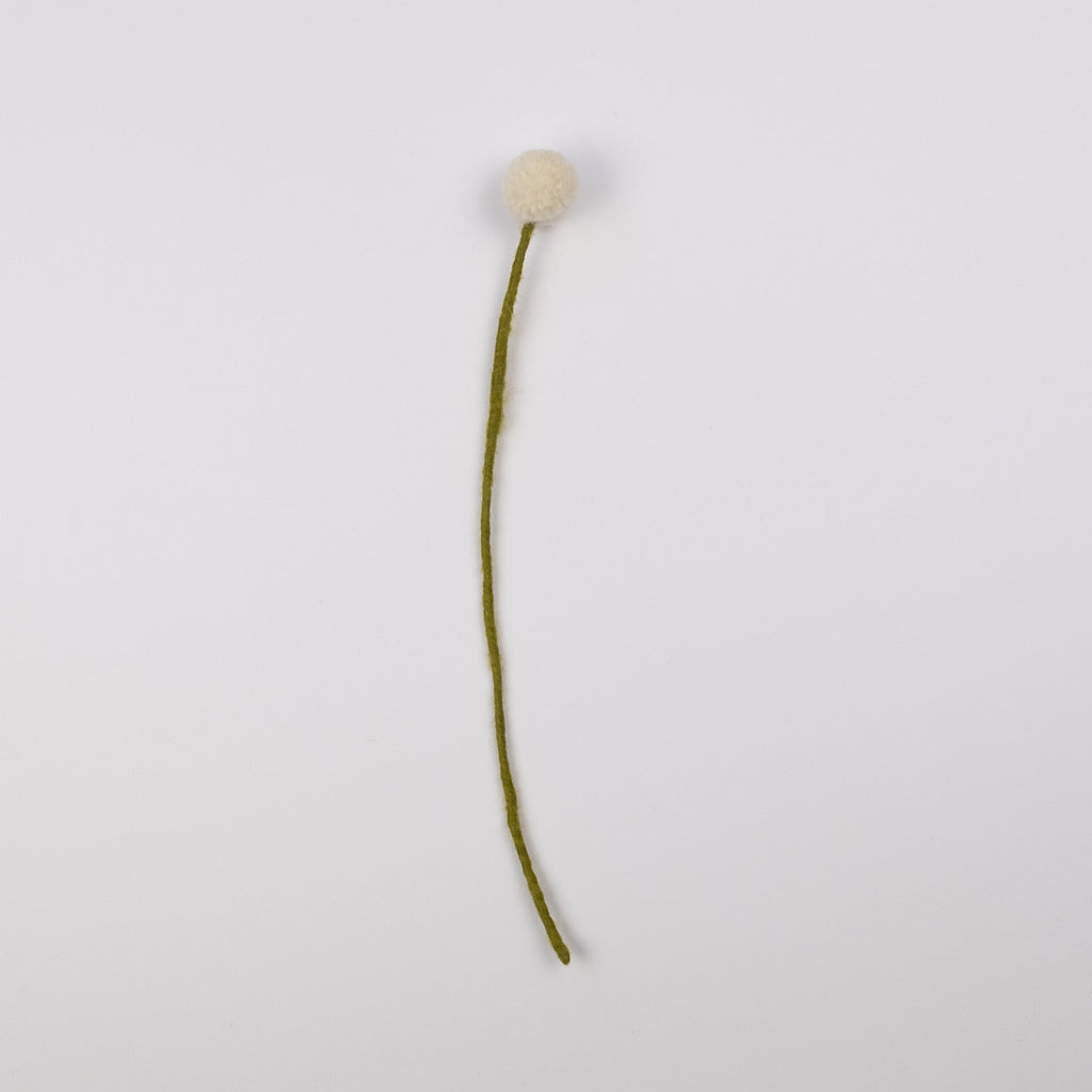 Felt Craspedia Stem
