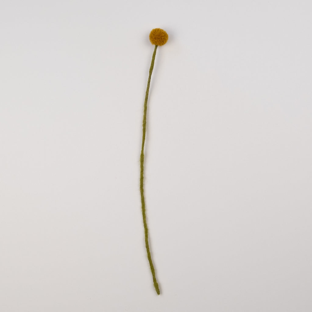 Felt Craspedia Stem