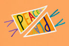 Felt Peace Pennant