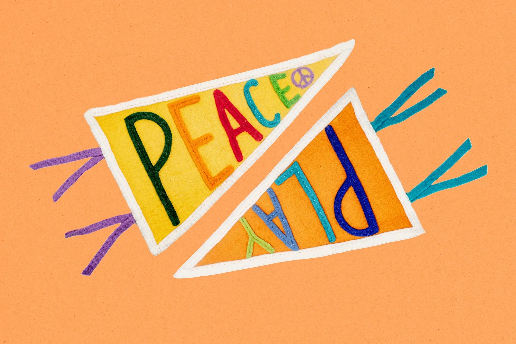 Felt Peace Pennant