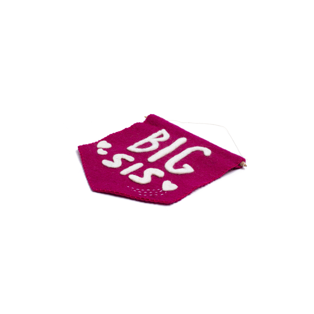Felt Sis Banner Flag
