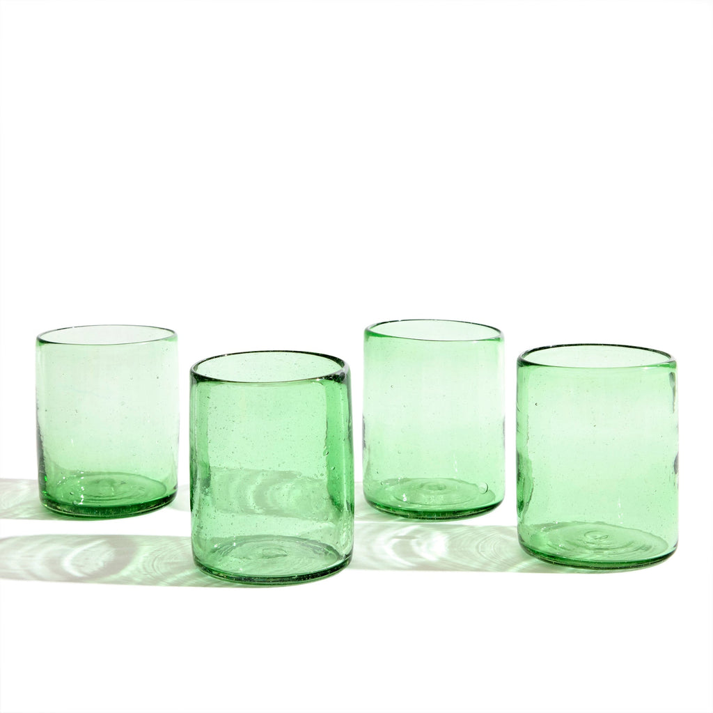 Verde Juice Drinking Glass