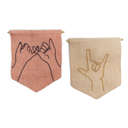 Felt Promise Banner Flag