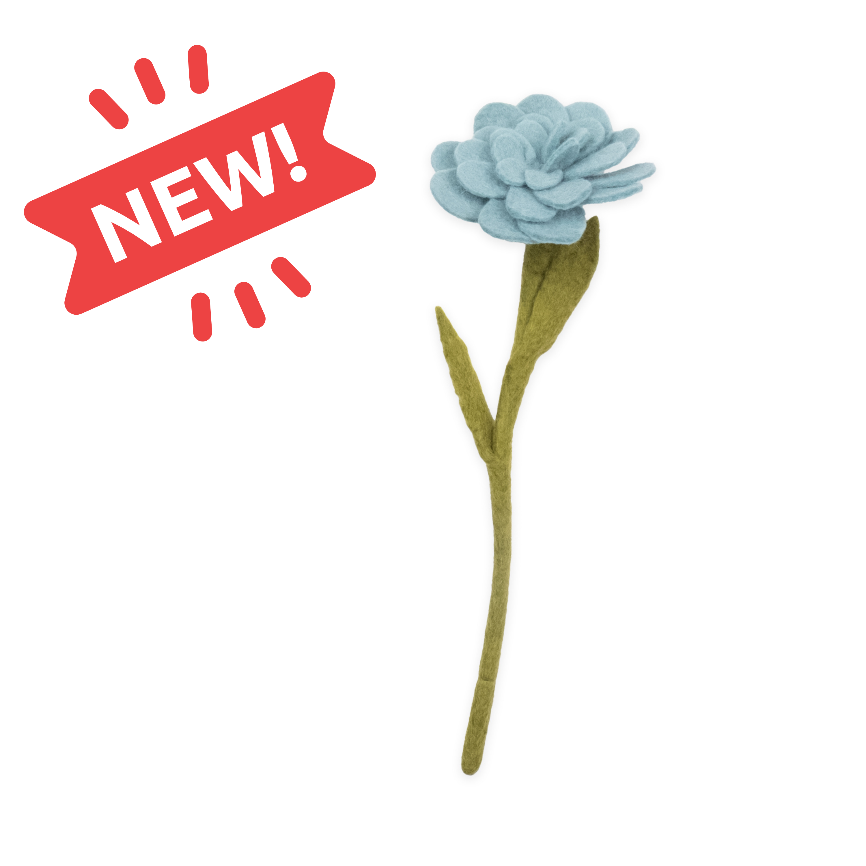 Felt Zinnia