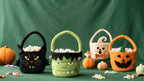Felt Monster Halloween Bucket