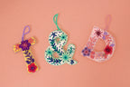 Embroidered Alphabet Ornaments