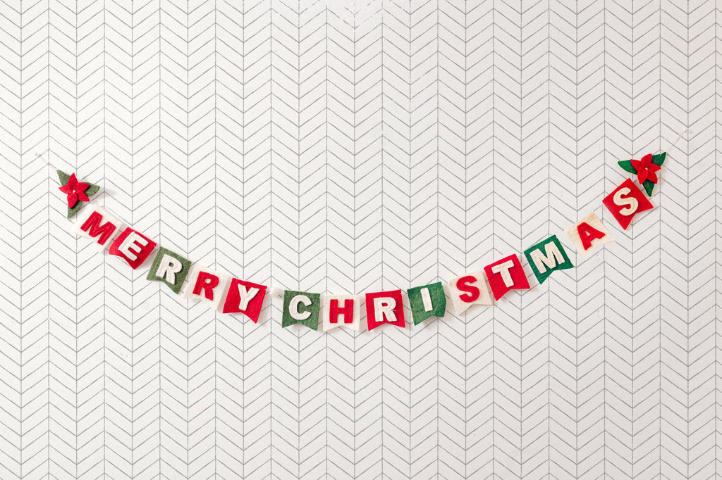 Merry Christmas Garland