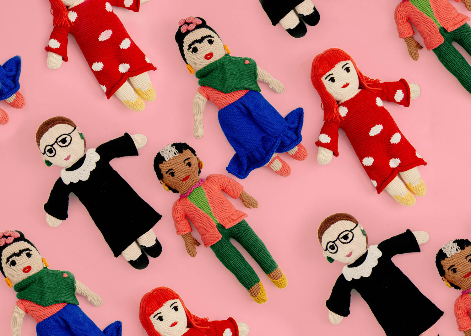 Knit Yayoi Kusama Doll