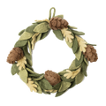Felt Pinecone Wreath