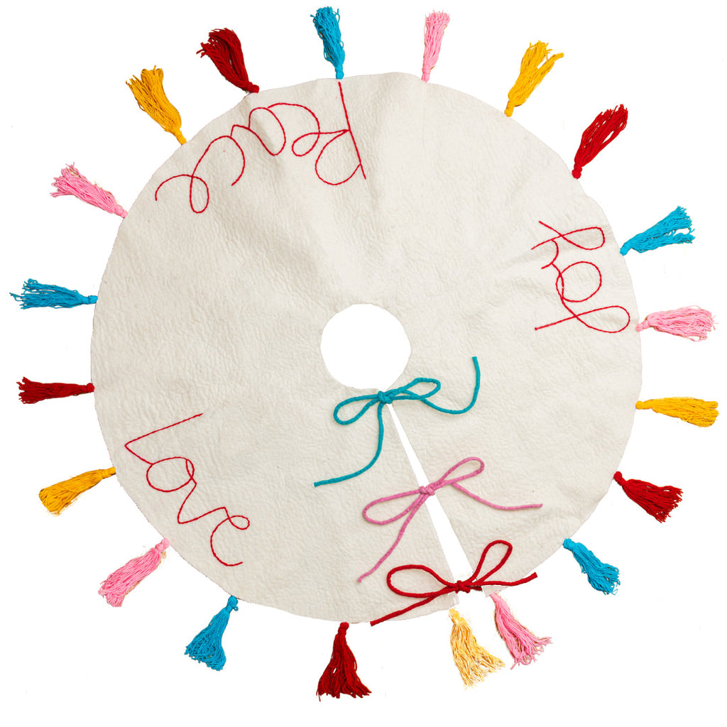 Felt Love Tree Skirt