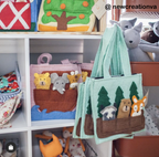 Noah's Felt Puppet Bag