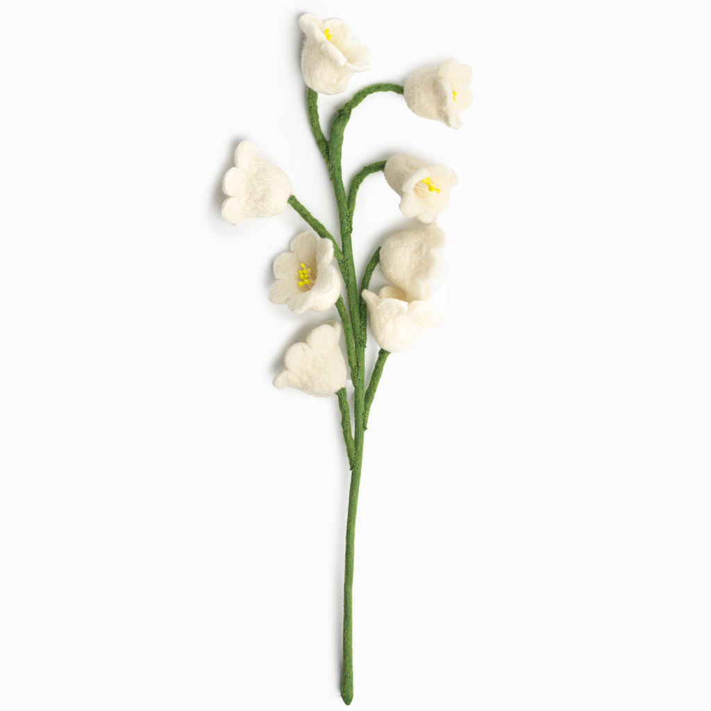 Felt Lily Valley Flower