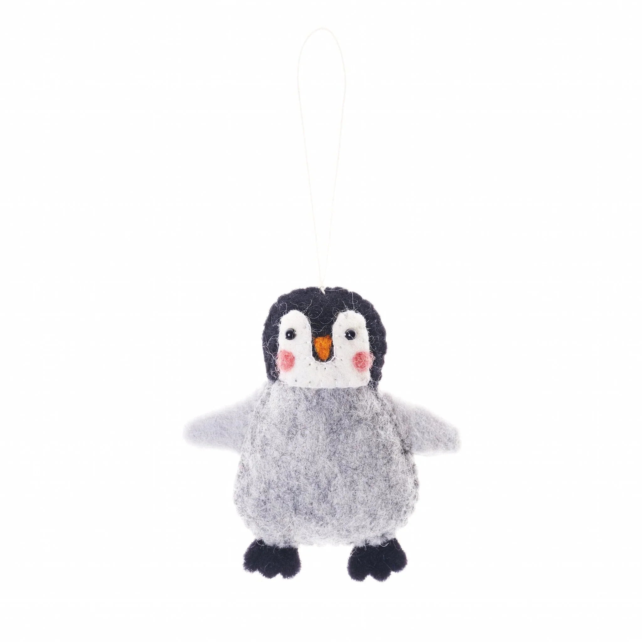 Felt Arctic Animal Ornaments
