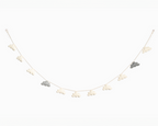 Felt Cloud Garland Grey