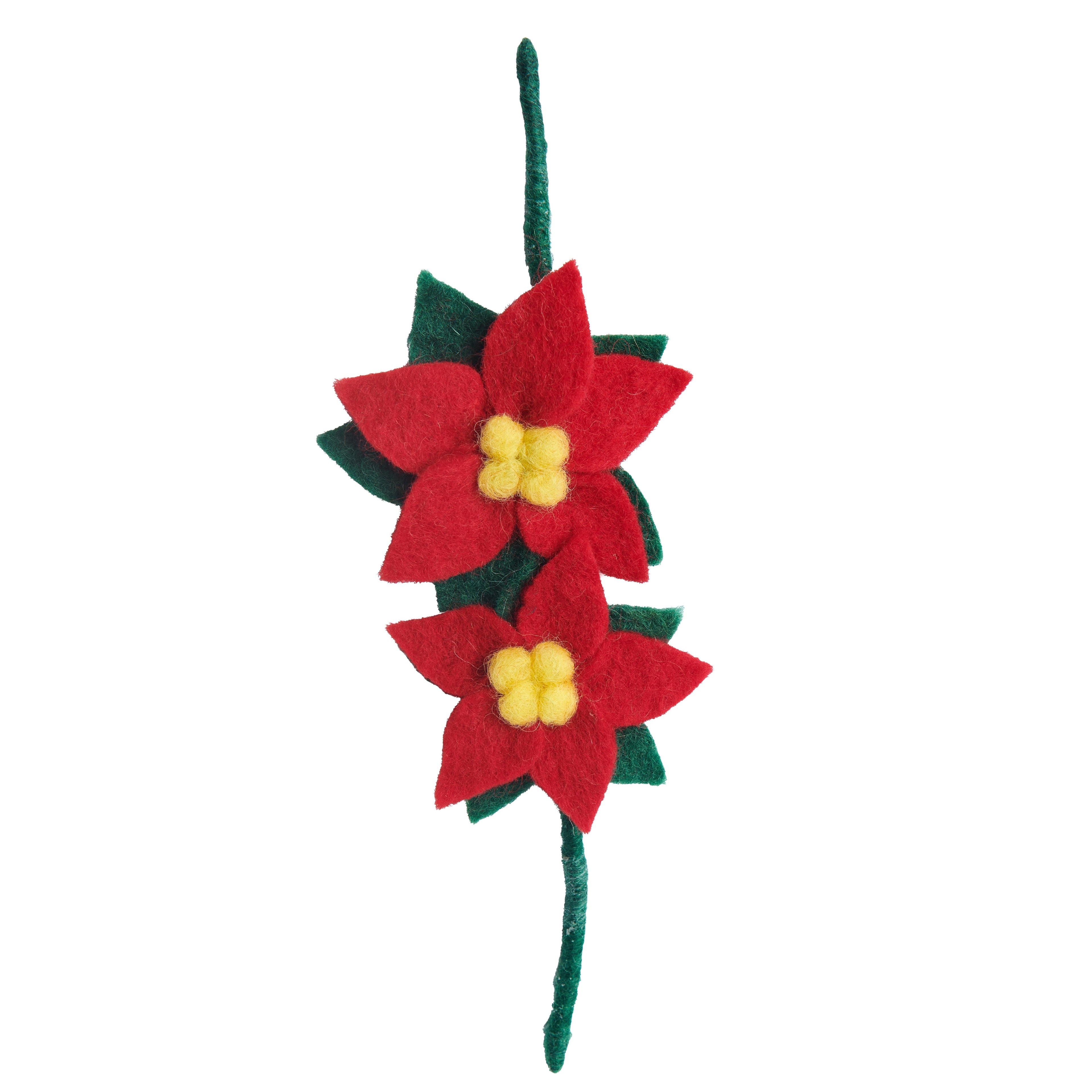 Felt Flower Gift Wrap