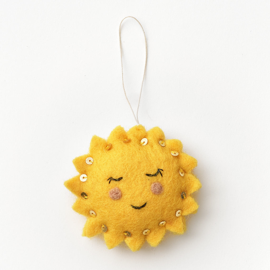 Felt Celestial Ornaments