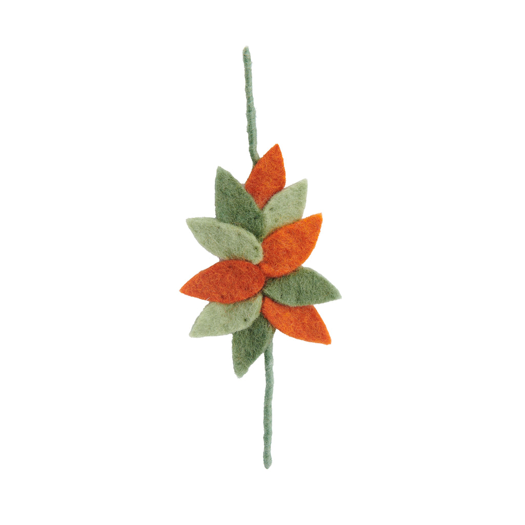 Felt Flower Gift Wrap