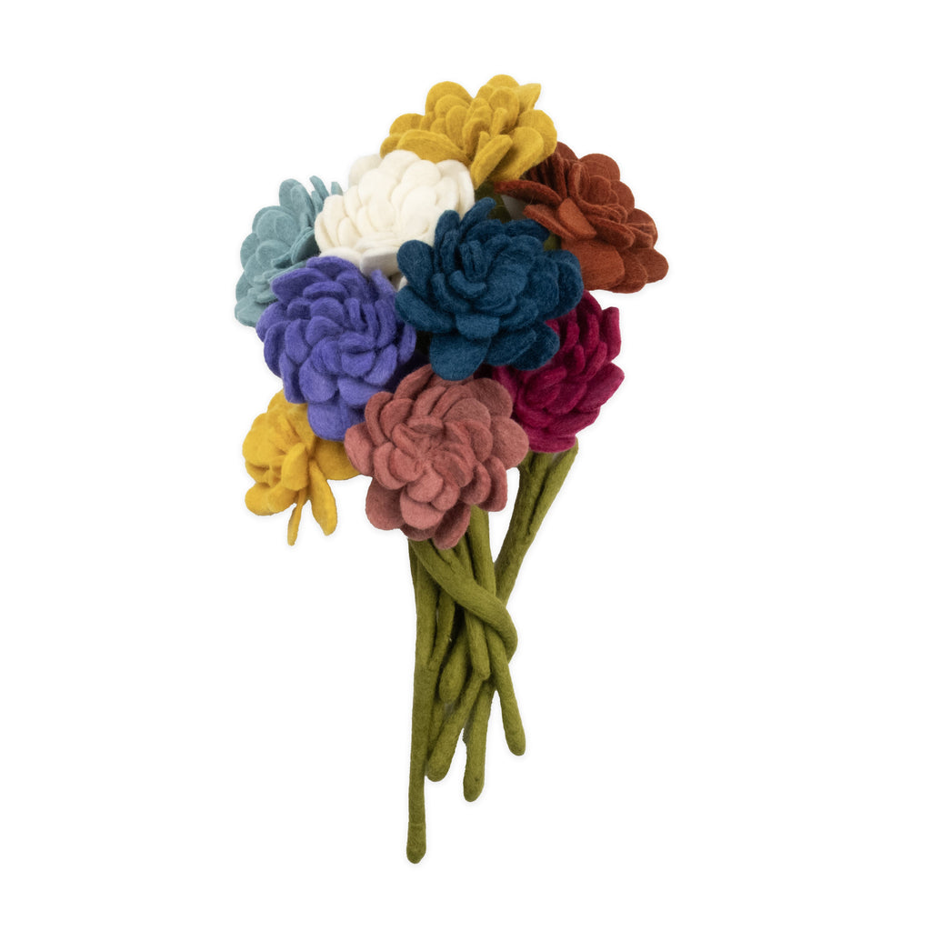 Felt Zinnia