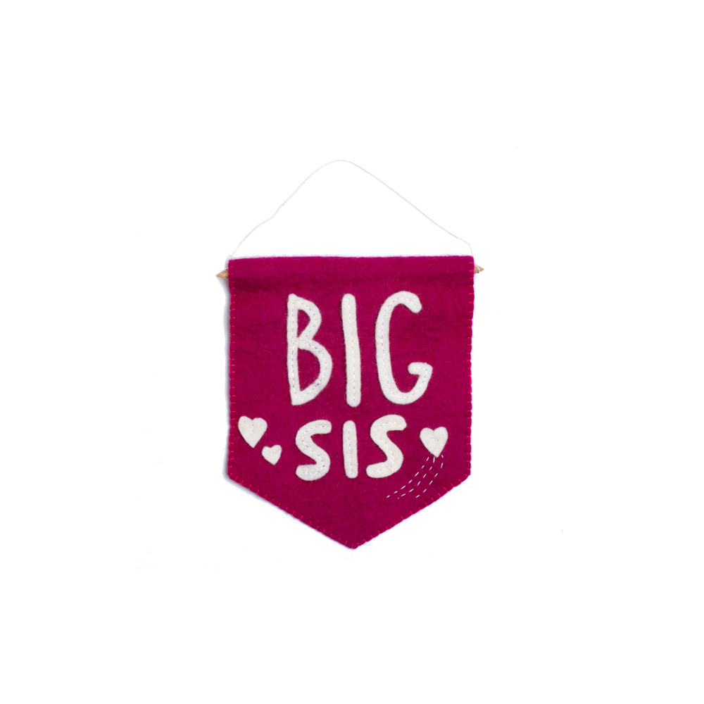 Felt Sis Banner Flag