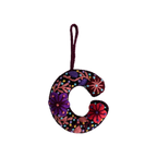 Embroidered Alphabet Ornaments