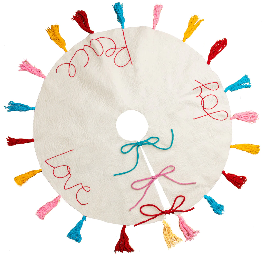 Felt Love Tree Skirt