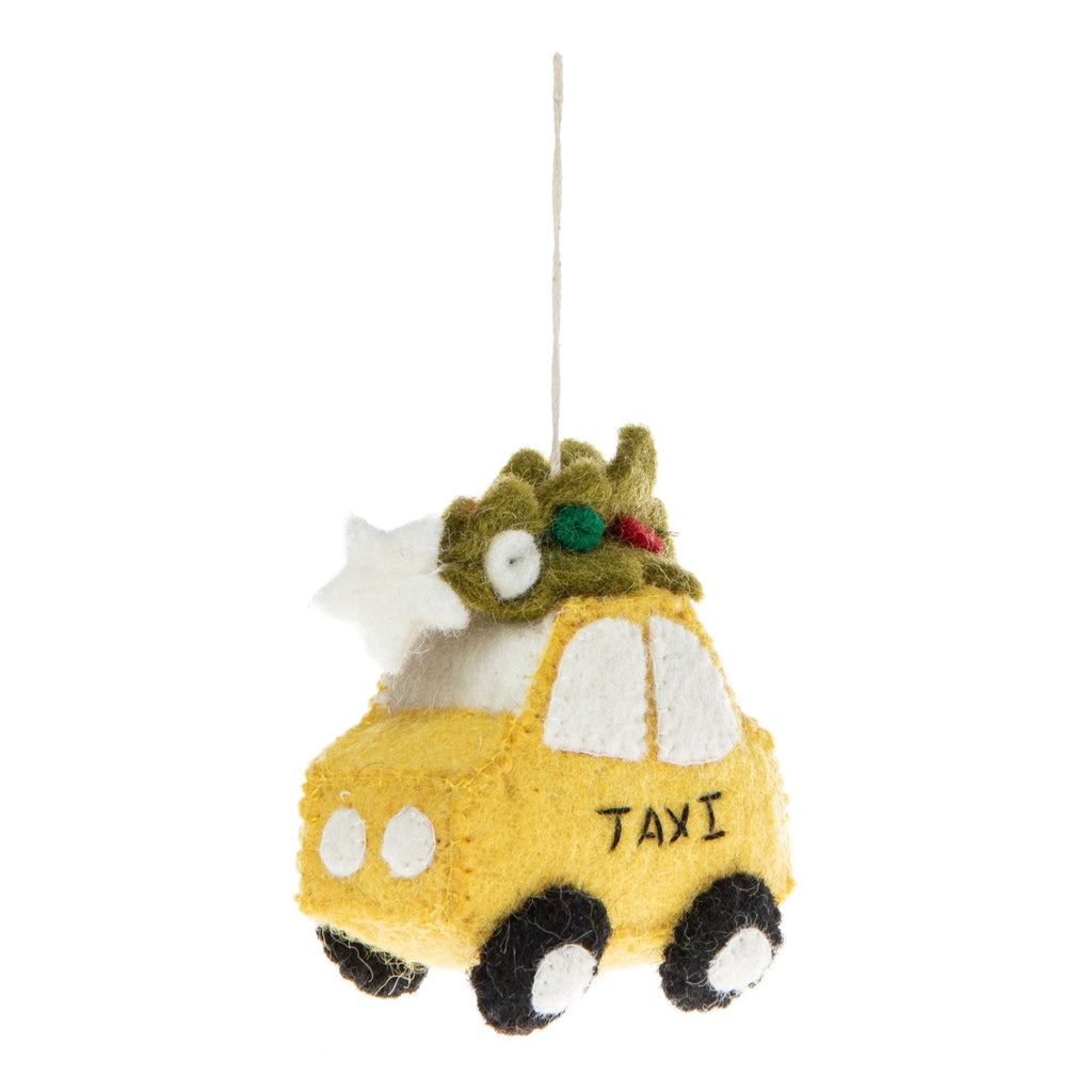 NYC Taxi Tree Ornament